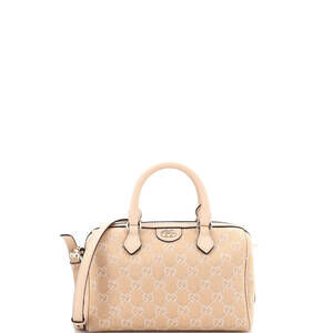 Gucci Small Ophidia Convertible Boston Bag GG Denim